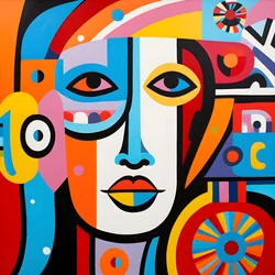 Magical Colorful Winter Queen 2