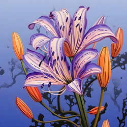 an African lily 4