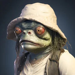 Ugly Old Frog Creature 3