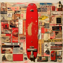 Red Collage, Skateboards 2