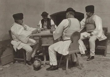 Poiana-Sibiului, Enjoying a Glass of Wine