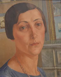 Portrait of Salomea Nikolayevna Andronikova, 1888-1982