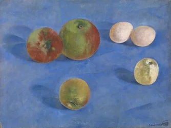 Still Life. Apples and Eggs, 1921