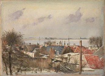 View from Roskilde towards the Fjord