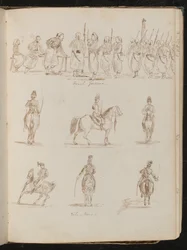 Study of Twenty-One Soldiers