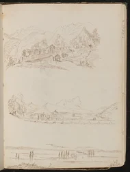Three Studies of Countryside Scenes