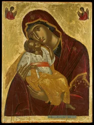 Icon of the Virgin of Tenderness, from Crete