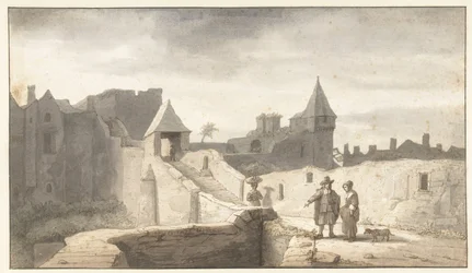 City Wall by the Erdre in Nantes