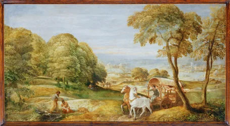 The Baptism of the Ethiopian Eunuch by Deacon Philip