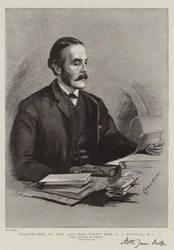 Celebrities of the Day, the Right Honourable A J Balfour, MP