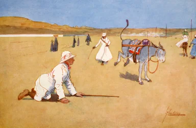 On the Dam Road, Assouan, from 