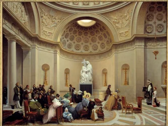 Ceremony at the Expiation Chapel in 1835