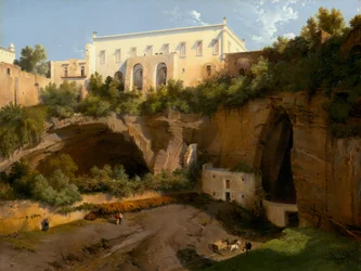 View of a Villa, Pizzofalcone, Naples