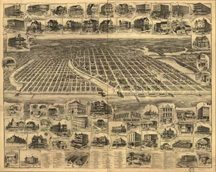 Asbury Park, Ocean Grove and Vicinity, New Jersey 1897