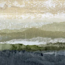 Layered Mountain Landscape
