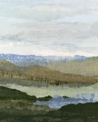 Layered Mountain Serenity