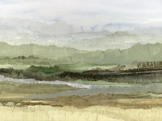 Misty Green Valley