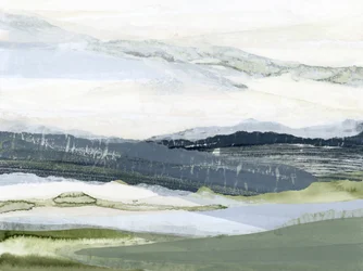 Serene Abstract Landscape