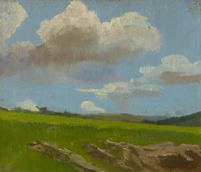 Landscape with Clouds