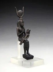 Isis with Harpocrates, 7th-4th century BC