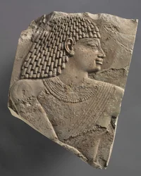 Small Head of a Man, c.667-647 BC