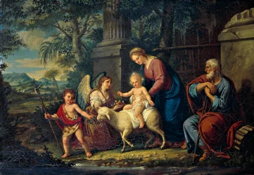 The Holy Family with St John the Baptist