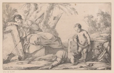 Mary with Child and John