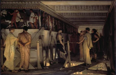 Pheidias and the Frieze of the Parthenon, Athens, 1868