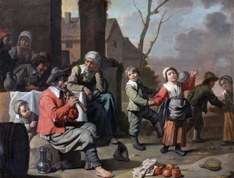 Peasant Children Dancing, 1650s