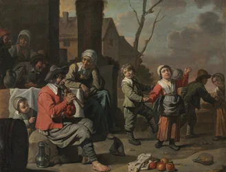 Peasant Children Dancing, 1650s
