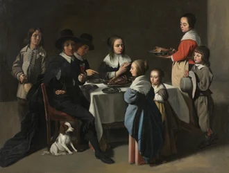 A Family Meal, c. 1645-55 or later