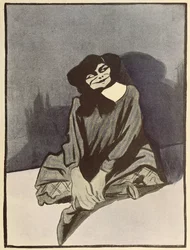 Caricature of Colette, from 