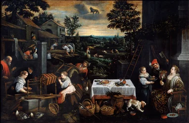 July from the series The Seasons