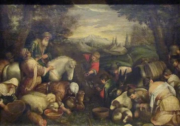 Moses Striking the Rock