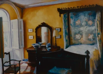 Gold Room Yellow bedroom