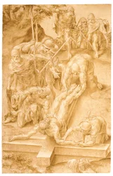 Christ nailed to the Cross