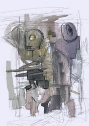 Enigmatic Abstract Robots