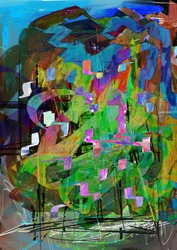 Vibrant Abstract Composition