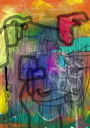 Vibrant Abstract Lines