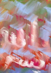 Vibrant Abstract Strokes
