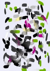 Vibrant Abstract Strokes