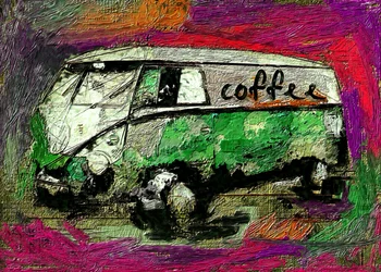 Vintage Coffee Van