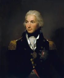Portrait of Vice Admiral Horatio Nelson, first Viscount of Nelson