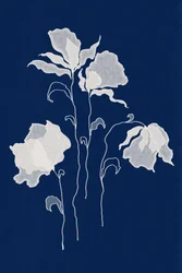 Ethereal White Flowers