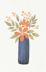 Orange Floral Bouquet