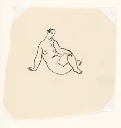 Bather (sketch)