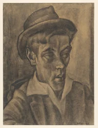 Bust of a Man with Hat