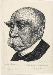 Portrait of George-Eugène-Benjamin Clemenceau