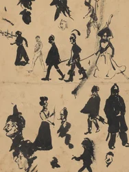 Study Sheet with Men and Women