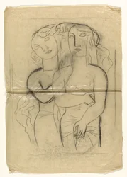 Two Standing Women